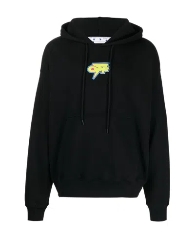 OFF-WHITE THUNDER PRINT SKATE HOODIE