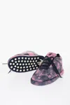 Off-white Tie Dye Leather Bump Padded Sneakers In Pink