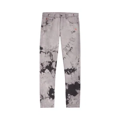 Pre-owned Off-white Tie Dye Slim Jeans 'black' | Men's Size 34