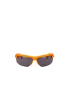 Off-white Toledo Rectangle-frame Sunglasses In Gray