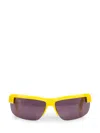 Off-white Toledo Arrows-motif Sunglasses In Yellow Dark Grey