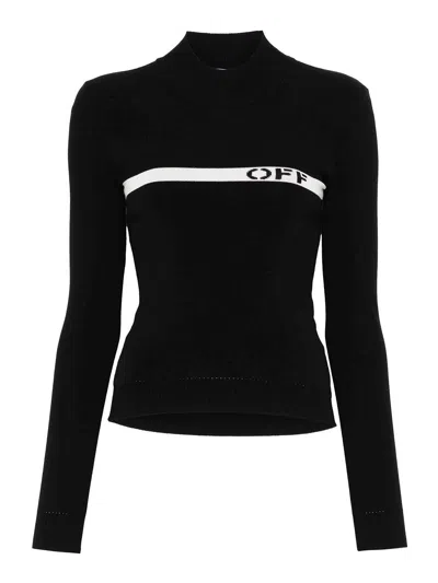 OFF-WHITE TOP - NEGRO