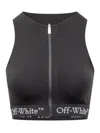 Off-white Top Logoband Zipped