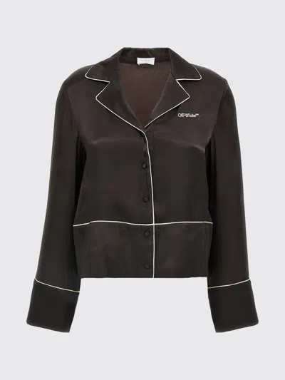 OFF-WHITE 上衣 OFF-WHITE 女士 颜色 黑色,G70762002