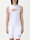 Off-white Topwear In Silver Cotton In White