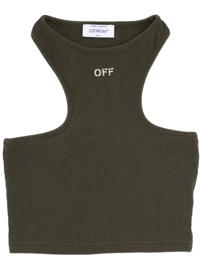 Off-white Off White Top In Washed Chi