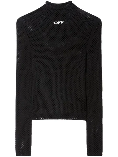 Off-white Off White Women Sweater With Logo In Black