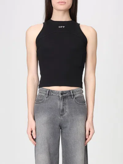 Off-white Top Woman  In Black
