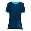 Off-white Mesh Top In Blue
