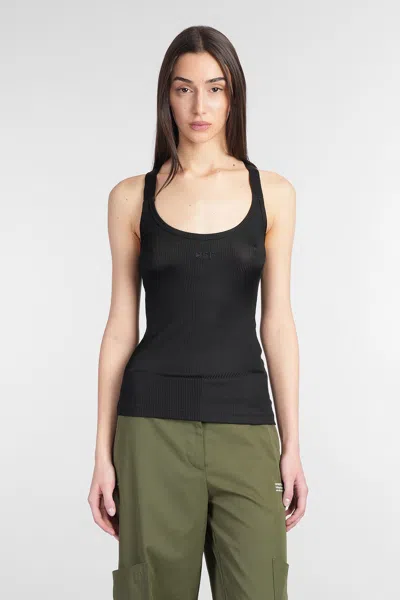 OFF-WHITE TOPWEAR IN BLACK VISCOSE