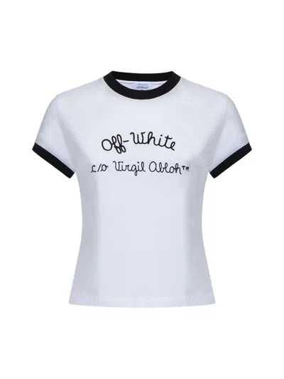 Off-white Topwear In White - Black