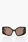 Off-white Tortoiseshell Frame Denver Sunglasses In Brown