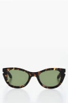 Off-white Tortoiseshell Framed Boulder Sunglasses In Brown