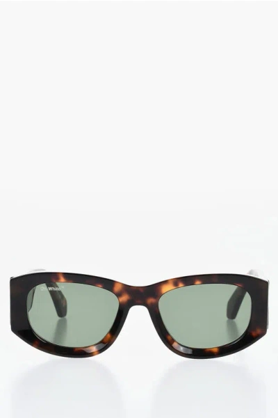 Off-white Tortoiseshell Joan Sunglasses In Multi