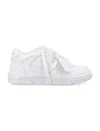 Off-white Total White Out Of Office Woman's Sneakers In White