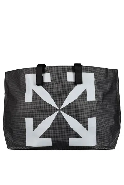 Off-white Tote Bag In Black