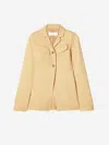 Off-white Off White Jackets In Beige