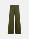 Off-white 'toybox' Green Cotton Pants In Green