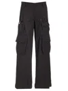 Off-white Black Virgin Wool Toybox Cargo Pants In Black