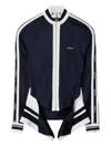 Off-white Corset Seams Track Jacket In Blue