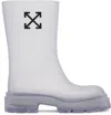 Off-white Reboot Arrow Boots In White