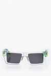 Off-white Transparent Nassau Sunglasses With Gradient Rods Grösse Unica