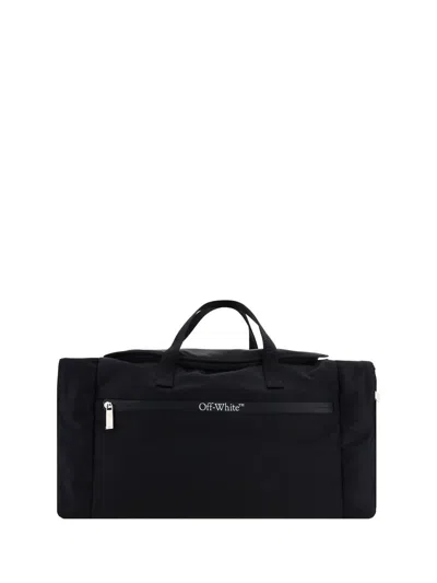 Off-white Travel Bags In Black