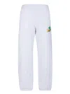 Off-white Cotton Logo Sweatpants Men In White