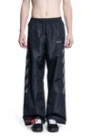 Off-white Black Diag Outl Nylon Faille Track Pants