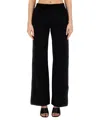 Off-white Wide Leg Pants In Black