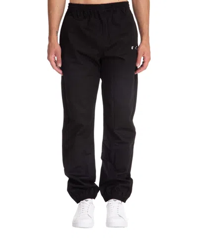 Off-white Trousers In Black