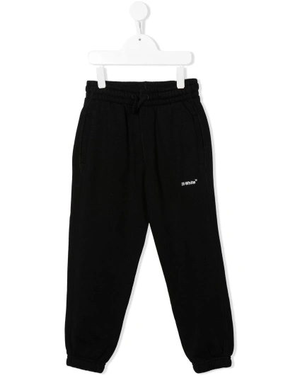 Off-white Kids' Off White Trousers Black