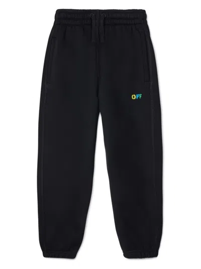 Off-white Kids' Off White Trousers Black