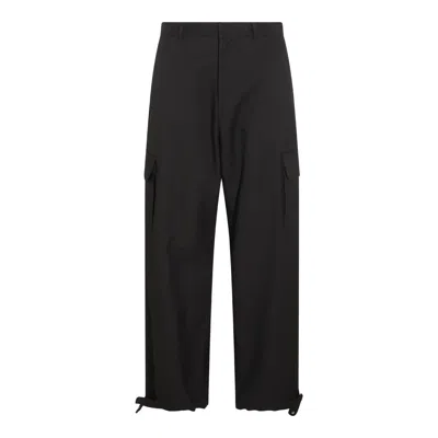 OFF-WHITE OFF-WHITE TROUSERS BLACK