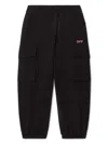 Off-white Off Stamp Cargo Track Pants In Black