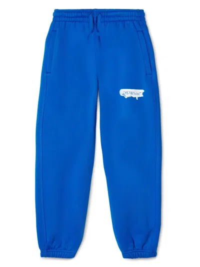Off-white Kids' Off White Trousers Blue