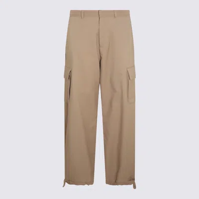 Off-white Trousers Brown