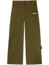Off-white Off White Trousers In Green