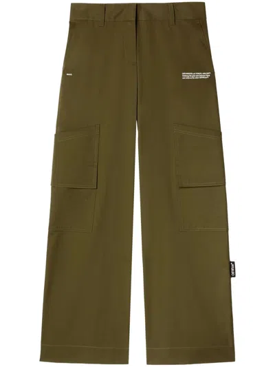 OFF-WHITE OFF-WHITE TROUSERS