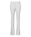 Off-white Corporate Tech Tailored Trousers In Grey