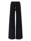 Off-white Trousers In Black