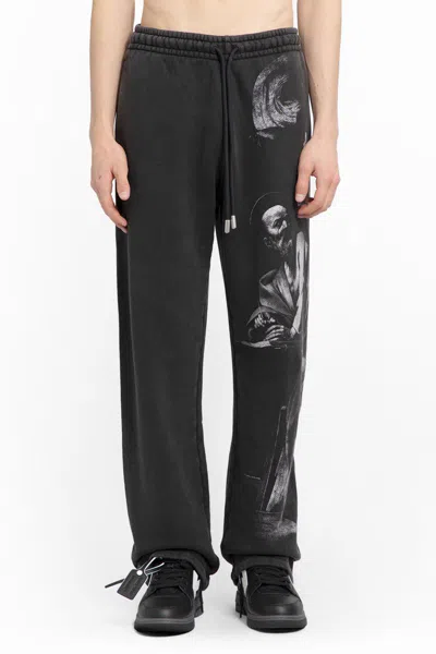 Off-white Trousers In Multicolor