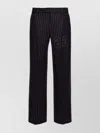 Off-white Off White '23 Pinstripes' Trousers In Blue