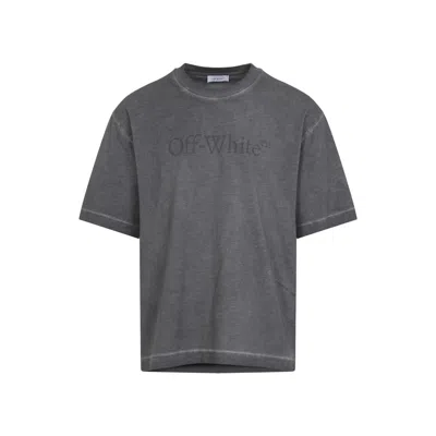 Off-white Skateboard Inspired Short Sleeve T-shirt In Gray