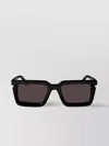 Off-white Tucson Square Frame Sunglasses With Uv Protection
