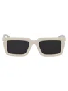 Off-white Tucson Acetate Square Sunglasses In 0107 White