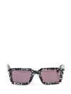 Off-white Tucson Sunglasses In Havana Black-dark Gr