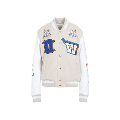 Off-white Off White Thunderbolt Varsity Bom