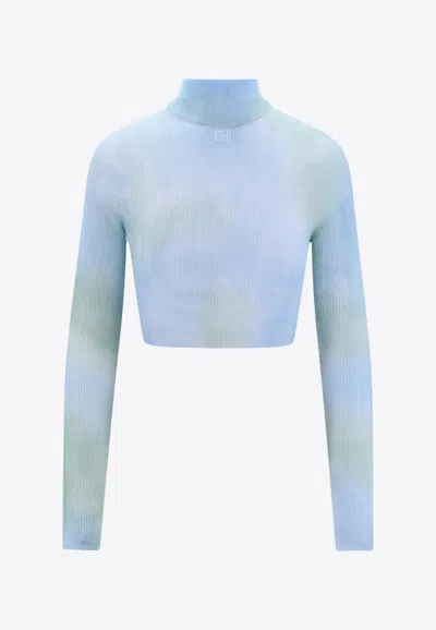 Off-white Turtleneck Cropped Top