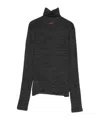 Off-white Turtleneck Sweater In Black